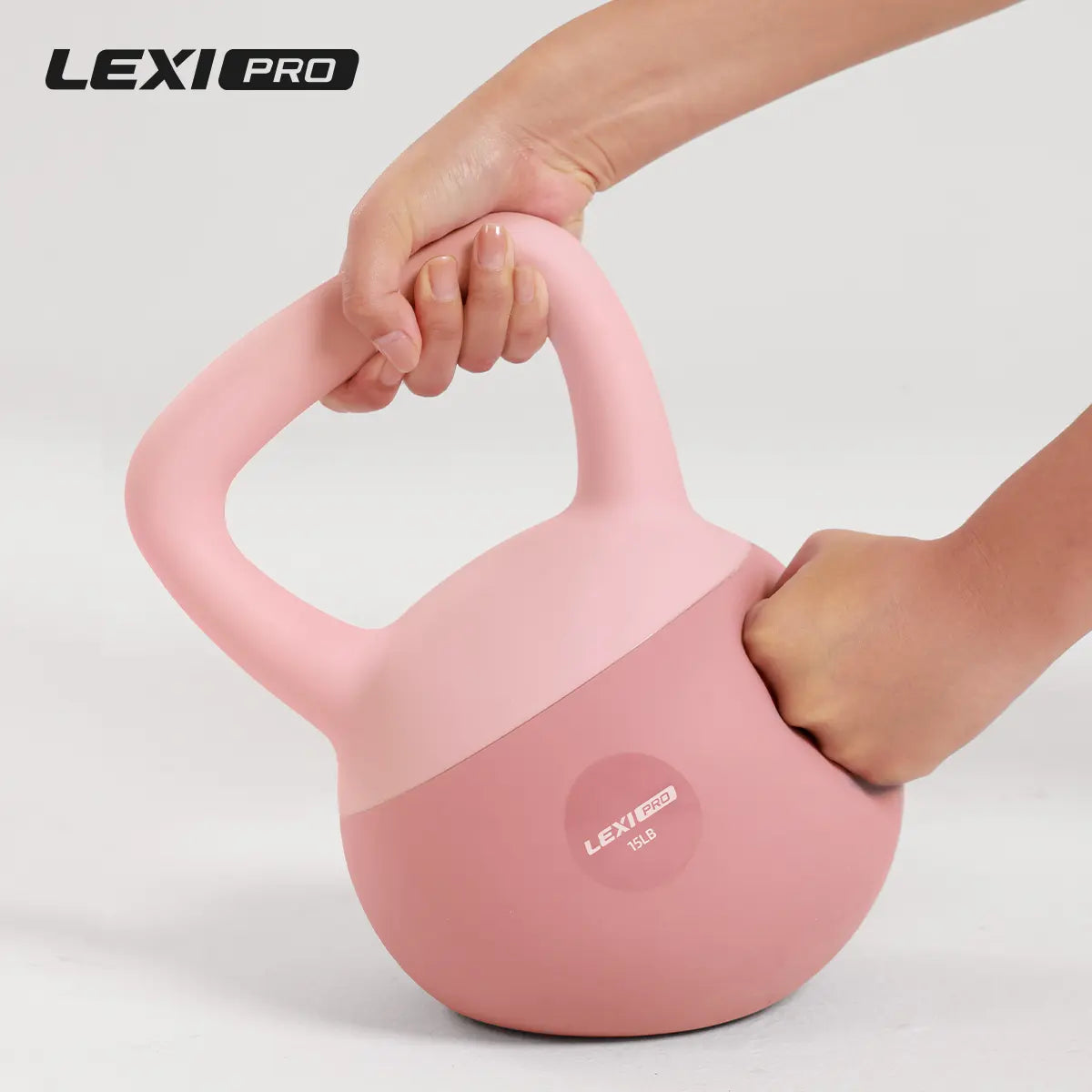 LEXI Soft Kettlebell with Handle for Strength Conditioning and Core Training - Durable and Comfortable Fitness Equipment for Home Gym Workouts, Suitable for Men and Women