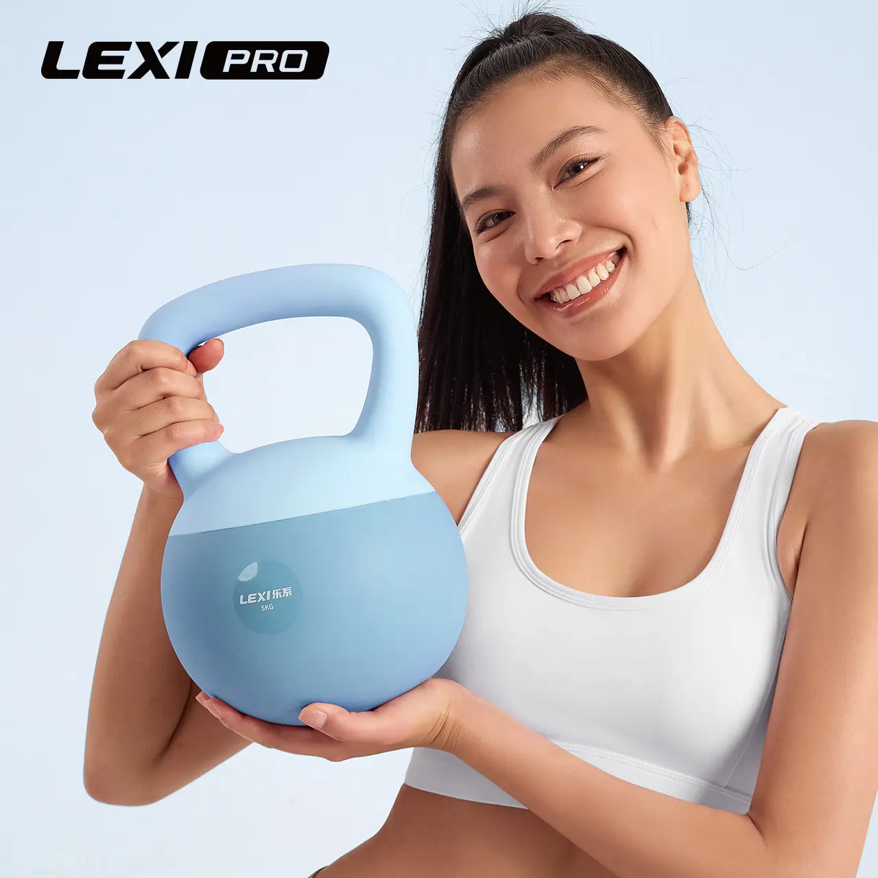 LEXI Soft Kettlebell with Handle for Strength Conditioning and Core Training - Durable and Comfortable Fitness Equipment for Home Gym Workouts, Suitable for Men and Women
